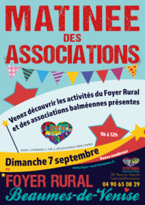 foyer rural beaumes de venise association activités danse sport centre de loisirs alsh